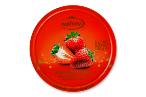 Льодяники Kalfany Strawberry Candies полуниця 150г 000803991 фото