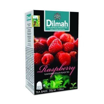 Чай черный DILMAH 20x1.5g Малина к/у 000804314 фото