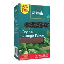 Чай черный крупнолистовой DILMAH 80+20g к/у 000804315 фото