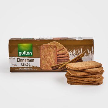 Печенье GULLON Cinnamon crisps, с корицей, 235г 000804042 фото