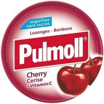 Льодяники Pulmoll вишня, без цукру 45г 000803995 фото