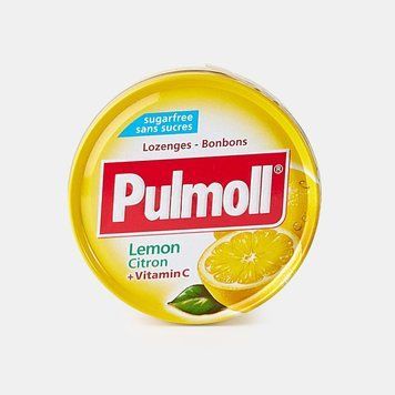 Льодяники Pulmoll лимон, без цукру 45г 000803997 фото