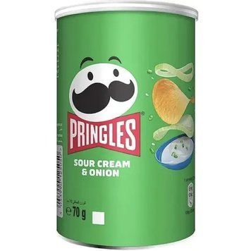 Чипси PRINGLES 70g Sour Cream & Onion 000804320 фото