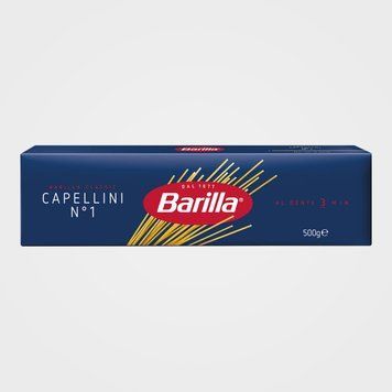 Макарони BARILLA 1 CAPELLINI, 500г 000804003 фото