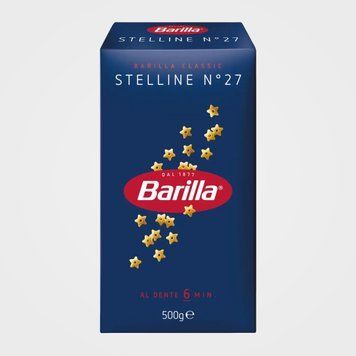 Макарони BARILLA 27 STELLINE зірочки, 500г 000804004 фото