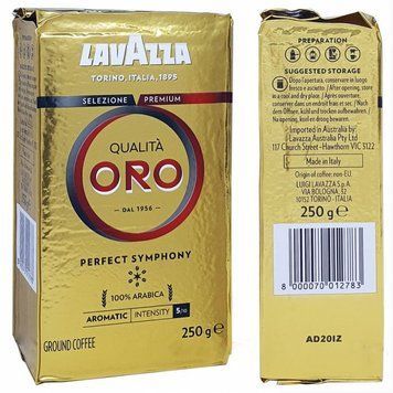 Кава мелена LAVAZZA 250g Qualita Oro ж/б 000804266 фото