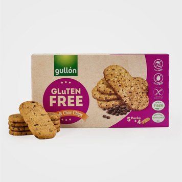 Печенье GULLON, без глютена, овсяное Desayuno Choc-chips, 220г 000804068 фото
