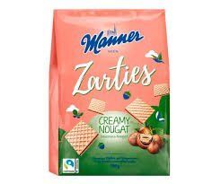 Вафли Manner Zarties с ореховым кремом 200 г 000803980 фото