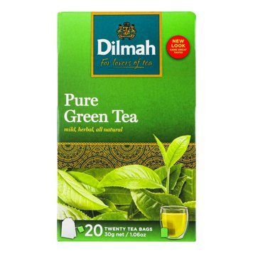 Чай зеленый DILMAH 20x1.5g к/у 000804305 фото