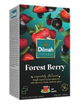 Чай черный DILMAH 20x1.5g Лесные ягоды к/у 000804312 фото