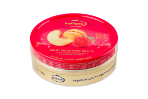 Льодяники Kalfany Fruit Selection фруктовий мікс 150г 000803990 фото